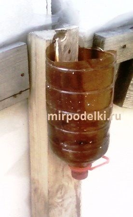 Умывальник из пластиковой бутылки своими руками.